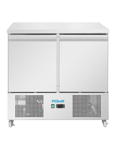 Comptoir à salade Polar U 2 portes - 257 L