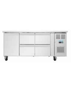 Table réfrigérée positive Polar 194 L - 4 tiroirs 2