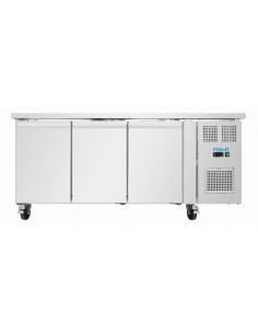 Table réfrigérée positive Polar 3 portes 231L - Inox 2
