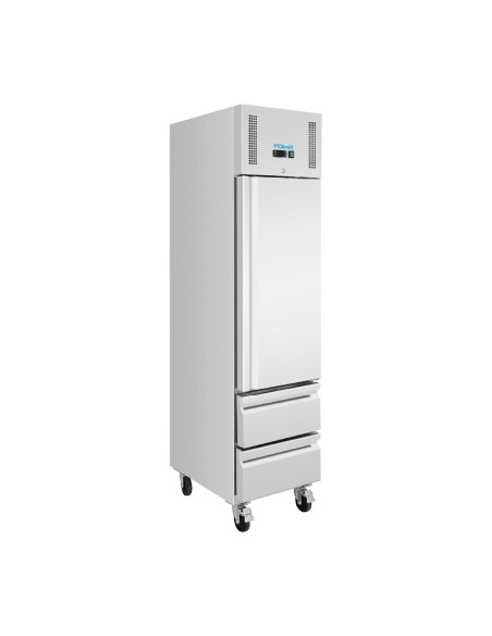 Armoire réfrigérée positive GN 292 L Polar - 1 porte 2 tiroirs