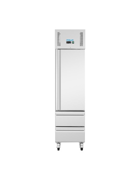 Armoire réfrigérée positive GN 292 L Polar - 1 porte 2 tiroirs