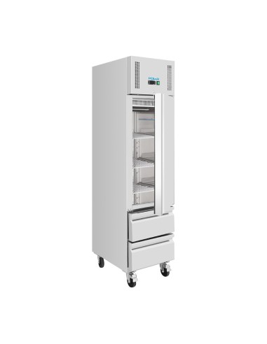 Armoire réfrigérée positive GN 292 L Polar - 1 porte 2 tiroirs
