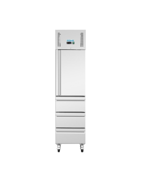 Armoire réfrigérée GN slimline Polar 292L 1 porte