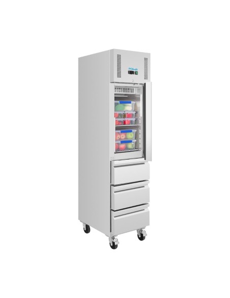 Armoire réfrigérée GN slimline Polar 292L 1 porte