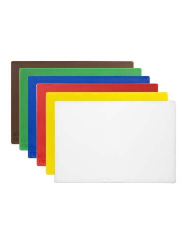 Lot de 6 planches à découper Hygiplas - couleur code hygiène