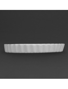 Plats à tarte Olympia Whiteware 297mm - lot de 6 2