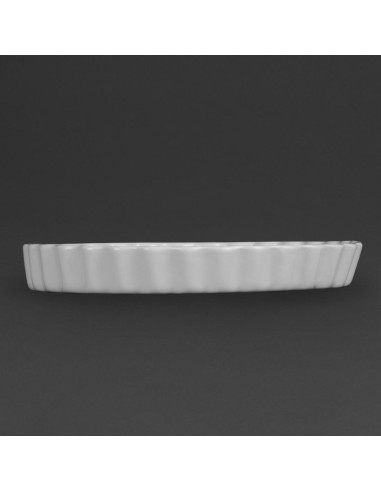 Plats à tarte Olympia Whiteware 297mm - lot de 6