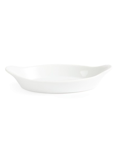Plats ovales Olympia Whiteware 289x166mm - lot de 6