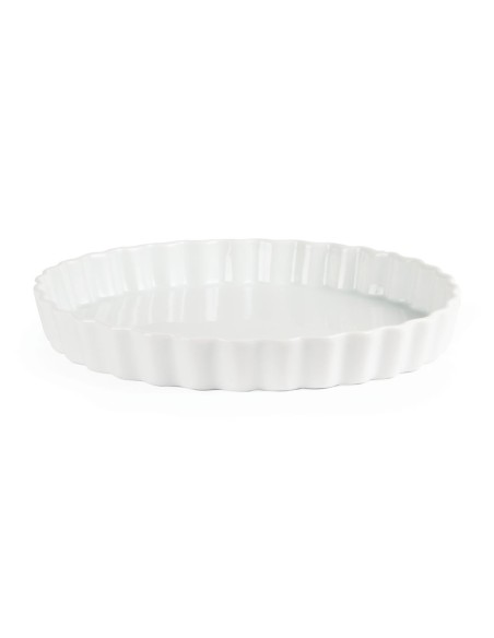 Plats à tarte Olympia Whiteware 297mm - lot de 6