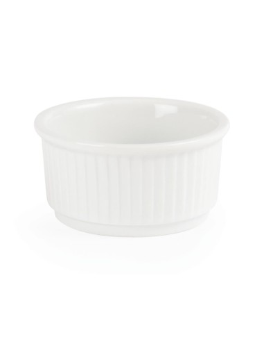 Ramequins empilables Olympia Whiteware 85 mm - lot de 12