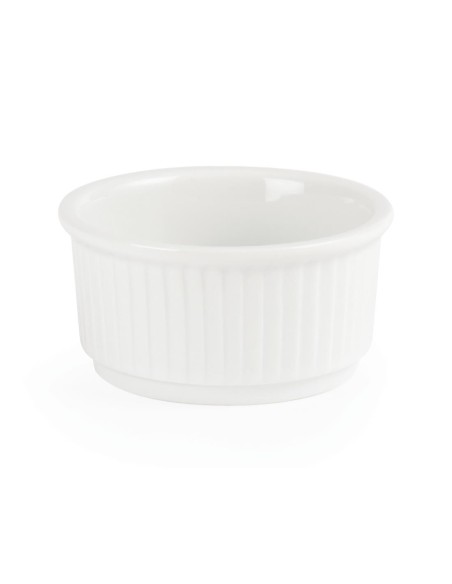 Ramequins empilables Olympia Whiteware 85 mm - lot de 12