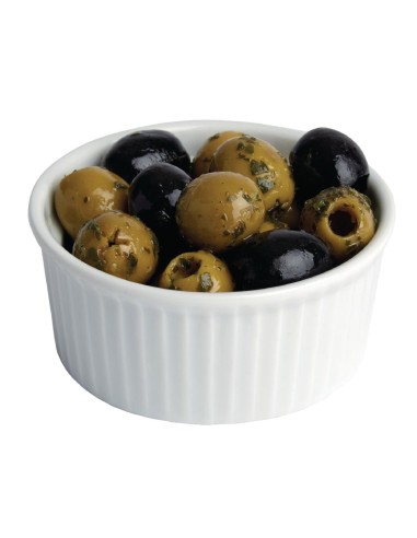 Ramequins Olympia Whiteware 80mm - Lot de 12