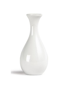 Vases bouteilles blancs 125mm Olympia - lot de 12