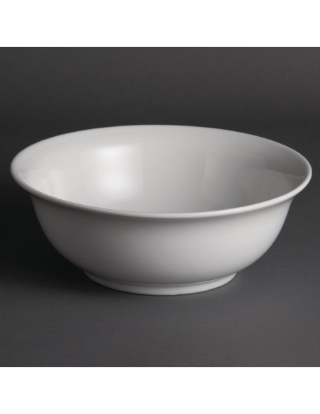 Saladiers Olympia Whiteware 235 mm - lot de 6