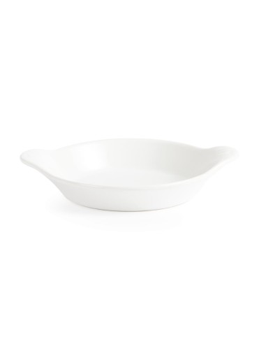Plats ronds à oreilles Olympia Whiteware 170x140mm - lot de 6