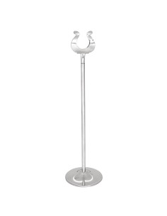 Support numéro de table Olympia 255mm - Inox