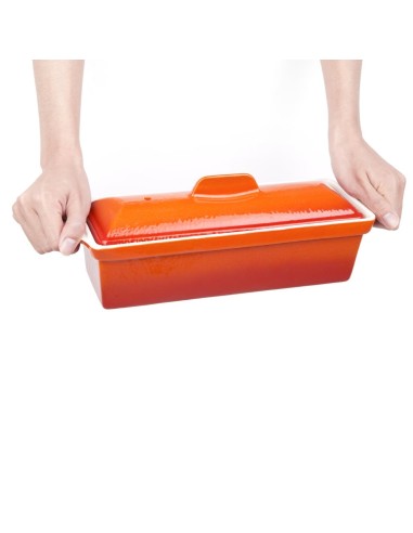 Terrine orange Vogue 1,7L - Fonte antiadhésive