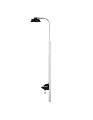 Porte-bouteille mural Olympia 1,5 L - Aluminium argent