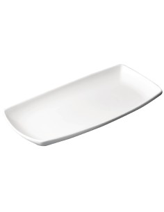 Assiettes oblongues Churchill X Squared 300mm - Lot de 12