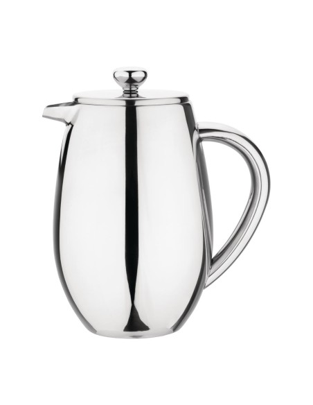 Cafetière à piston inox isotherme Olympia 6 tasses
