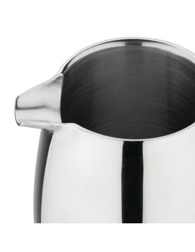 Cafetière à piston inox isotherme Olympia 6 tasses