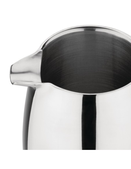 Cafetière à piston inox isotherme Olympia 6 tasses