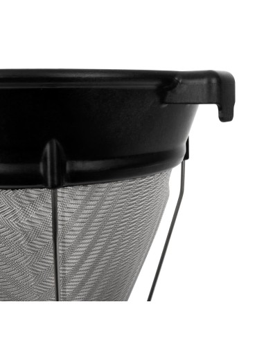 Chinois manche Exoglass Matfer Bourgeat - 410mm noir
