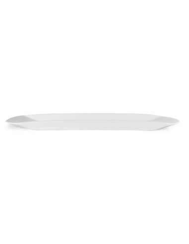 Plat Gondola Olympia Whiteware 650 mm - Blanc