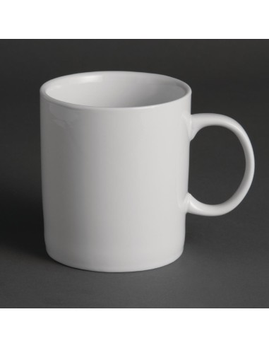 Mugs blancs Olympia Whiteware 483 ml - lot de 12