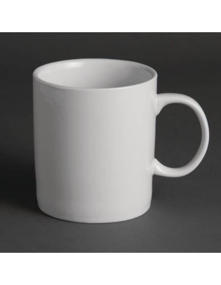 Mugs blancs Olympia Whiteware 483 ml - lot de 12