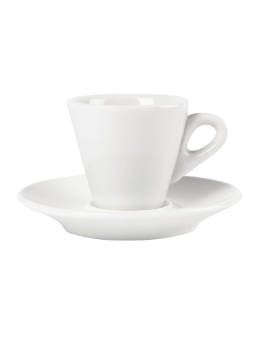 Tasses espresso coniques Olympia Whiteware 60 ml - lot de 12