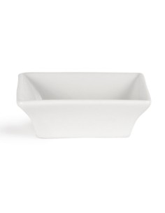 Mini plats carrés Olympia Whiteware 75mm - lot de 12 2