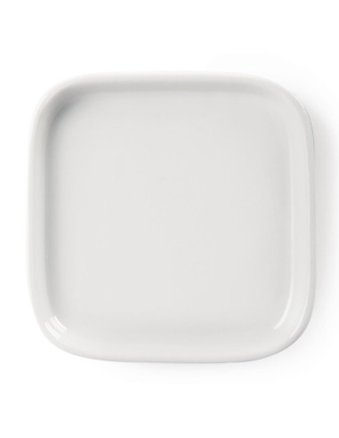 Mini plats bas Olympia Whiteware 93mm - lot de 12