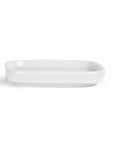 Mini plats bas Olympia Whiteware 93mm - lot de 12