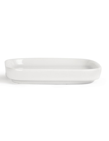 Mini plats bas Olympia Whiteware 93mm - lot de 12