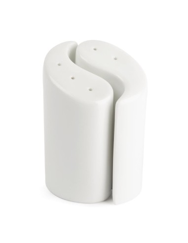Salières et poivrières Olympia Whiteware 95 mm - lot de 12