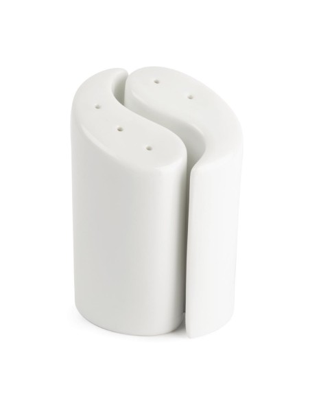 Salières et poivrières Olympia Whiteware 95 mm - lot de 12