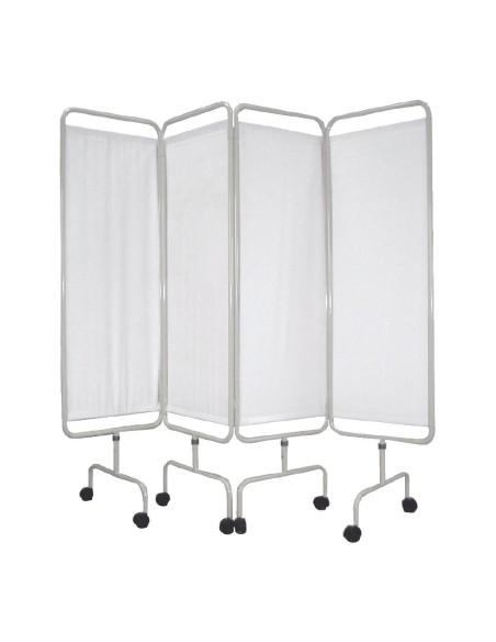 Paravent Bolero - Paravent mobile en PVC blanc