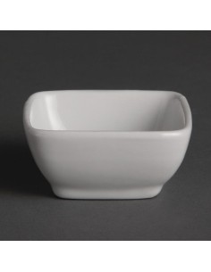 Mini raviers arrondis Olympia Whiteware 60mm - lot de 12
