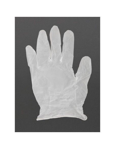 Gants vinyle non poudrés Hygiplas M - lot de 100