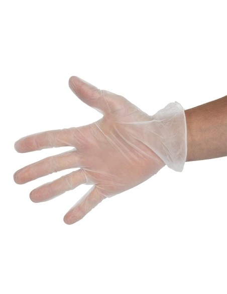 Gants vinyle non poudrés Hygiplas M - lot de 100