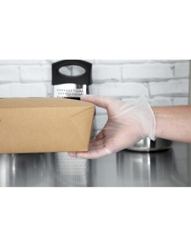 Gants vinyle non poudrés Hygiplas M - lot de 100