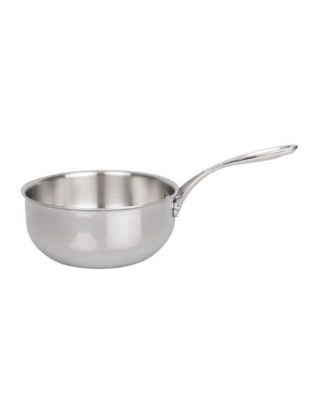 Poêle évasée triple épaisseur Vogue 2,5 L - Inox 304