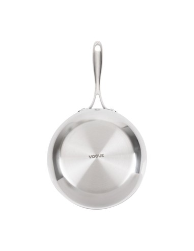 Poêle évasée triple épaisseur Vogue 2,5 L - Inox 304