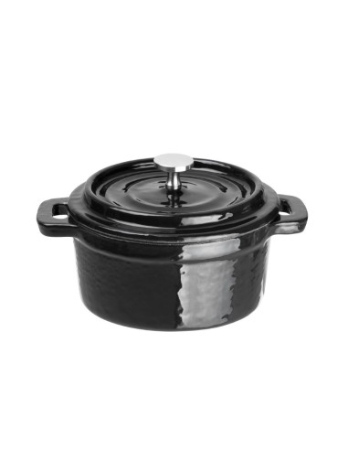 Mini-cocotte ronde en fonte Vogue 10 cm - cuisson uniforme