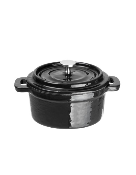 Mini-cocotte ronde en fonte Vogue 10 cm - cuisson uniforme