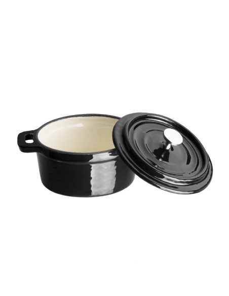 Mini-cocotte ronde en fonte Vogue 10 cm - cuisson uniforme