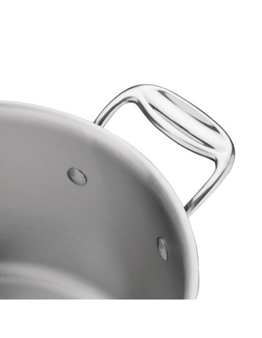 Braisière Vogue Tri Wall 7L - Inox 304, compatible induction