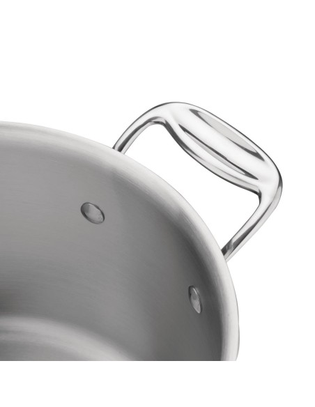 Braisière Vogue Tri Wall 7L - Inox 304, compatible induction