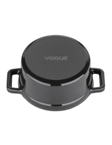 Mini-cocotte ronde en fonte Vogue 10 cm - cuisson uniforme